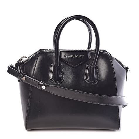 givenchy shiny lord calfskin mini antigona black|GIVENCHY Shiny Lord Calfskin Mini Antigona Black.